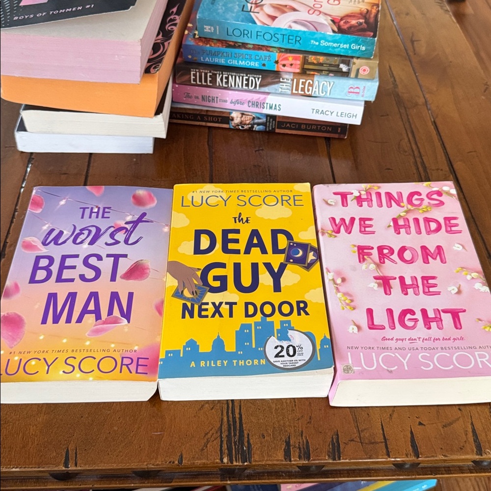 Set of Three Lucy Score books